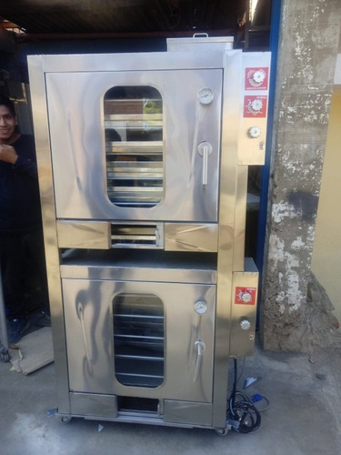 Horno A Dos Cuerpos Multiusoa En Acero Inox 304