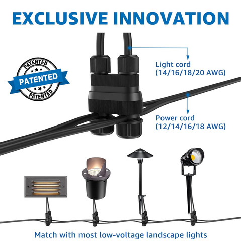 Luces De Escalera Sunvie De Bajo Voltaje Para Exteriores, 5