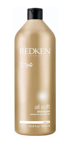 Redken All Soft Shampoo - 1000ml