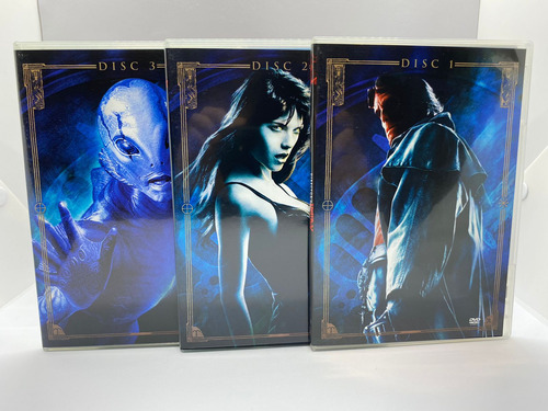 Hellboy Corte Del Director Colección De 3 Discos Y Librito