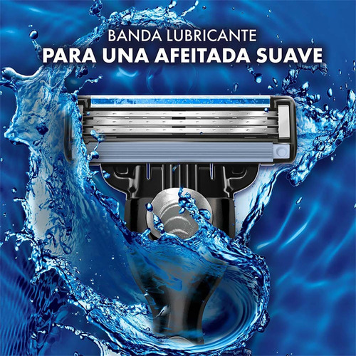 Rastrillo Gillette Mach3 Con 1 Repuesto Adicional