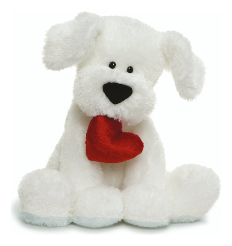 Gund Valentines Day Romeo Sostening Heart Plush Animal Rell