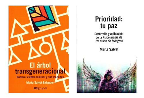 Arbol Transgeneracional + Prioridad Paz - Salvat - 2 Libros