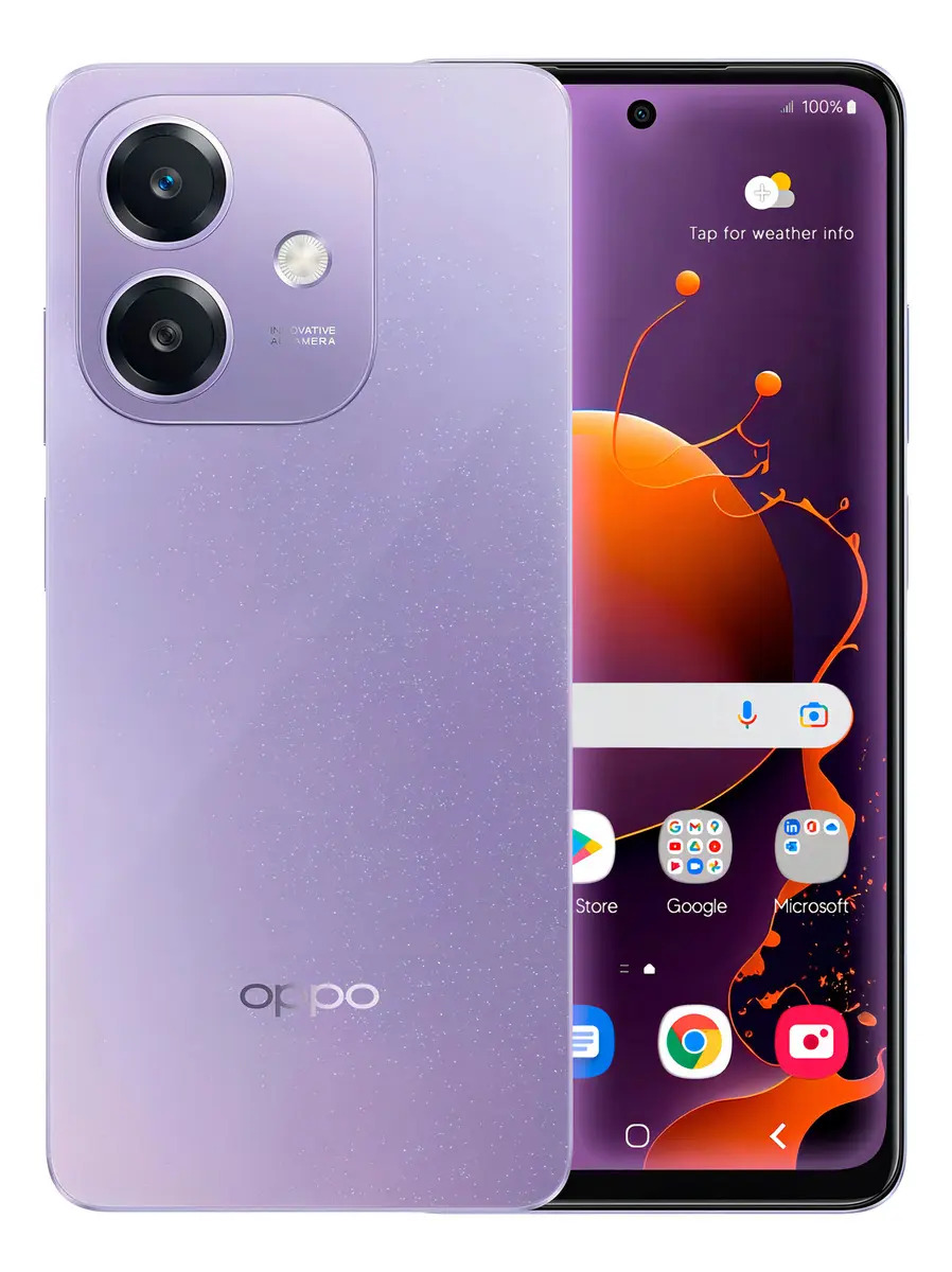 Oppo A40 4GB RAM 256GB Armazenamento interno Lilás 4G Qualcomm Snapdragon Amoled Screen 6.67