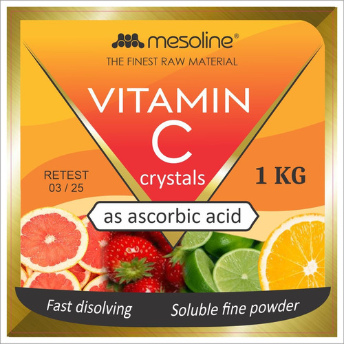 Vitamina C Mega Dosis 25g 50ml Y Ácido Ascórbico 1kg