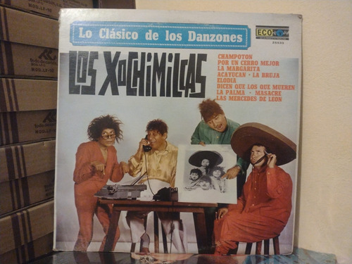 Los Xochimilcas Los Clásicos De Los Danzon, Vinyl,lp,acetato