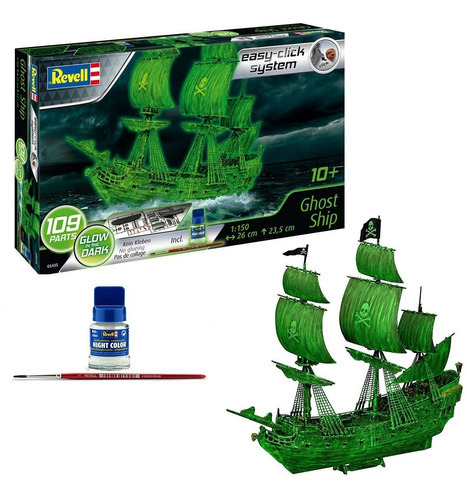 Barco pirata (con pincel y pintura) - 1/150 - Revell 05435