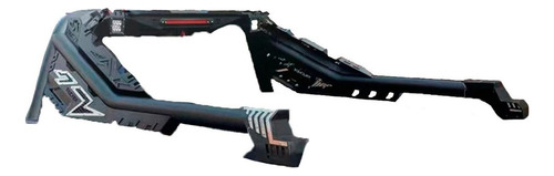 Roll Bar C/ Pasamanos Y Luz Stop Para Silverado 2014-2022