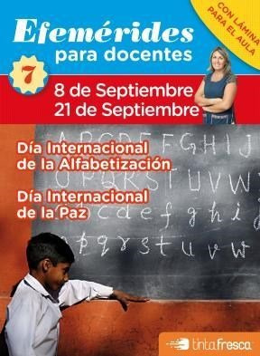 Libro Efemerides Para Docentes 8 De Septiembre / 21 De Septi