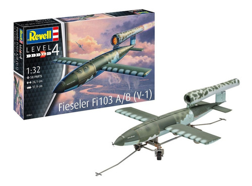 Misil Guiado Fieseler Fi103 V-1 1/32 Model Kit Revell