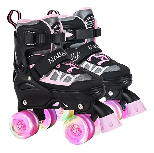 comprar Patines De Ruedas Ajustables Con Luces Para Niños, Divertido