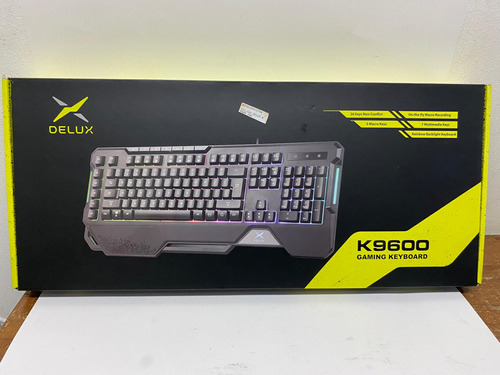 Teclado Con Cable Gaming Marca Delux K9600