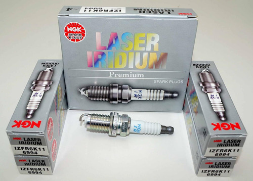Ngk Spark Plug Izfr6 K11- Conjunto De 4