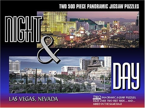 Noche Y Día De La Ciudad De Puzzle - Las Vegas.