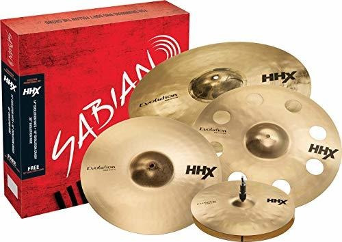 Sabian Hhx Evolution - Juego De Platillos Promocionales