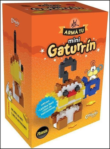 Gaturro. Arma Tu Mini Gaturrin  106 Piezas, De Nik. Editorial Catapulta, Tapa Blanda En Español, 2012