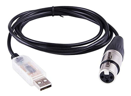 Usb A Dmx512 Adaptador De Interfaz Xlr De 3 Pines Freestyler