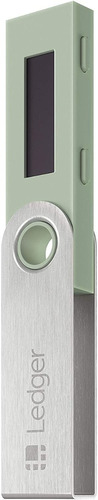 Ledger Nano S Hardware Wallet (verde)