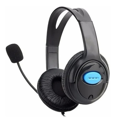 Diadema Para Ps4 - One - Con Mic Y Control De Volumen Cable