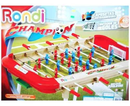 Metegol Grande Champion Patas Metalicas 3124 Rondi