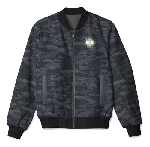 Imagen 4 de 5 de Campera Bomber Malvinas Argentinas Mod 25
