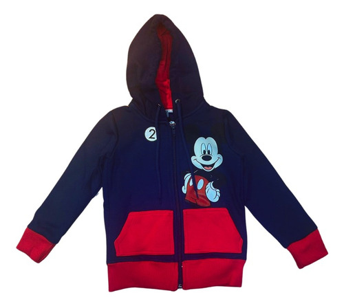 Campera Disfraz Mickey Mouse Niño Nene Disney Original 