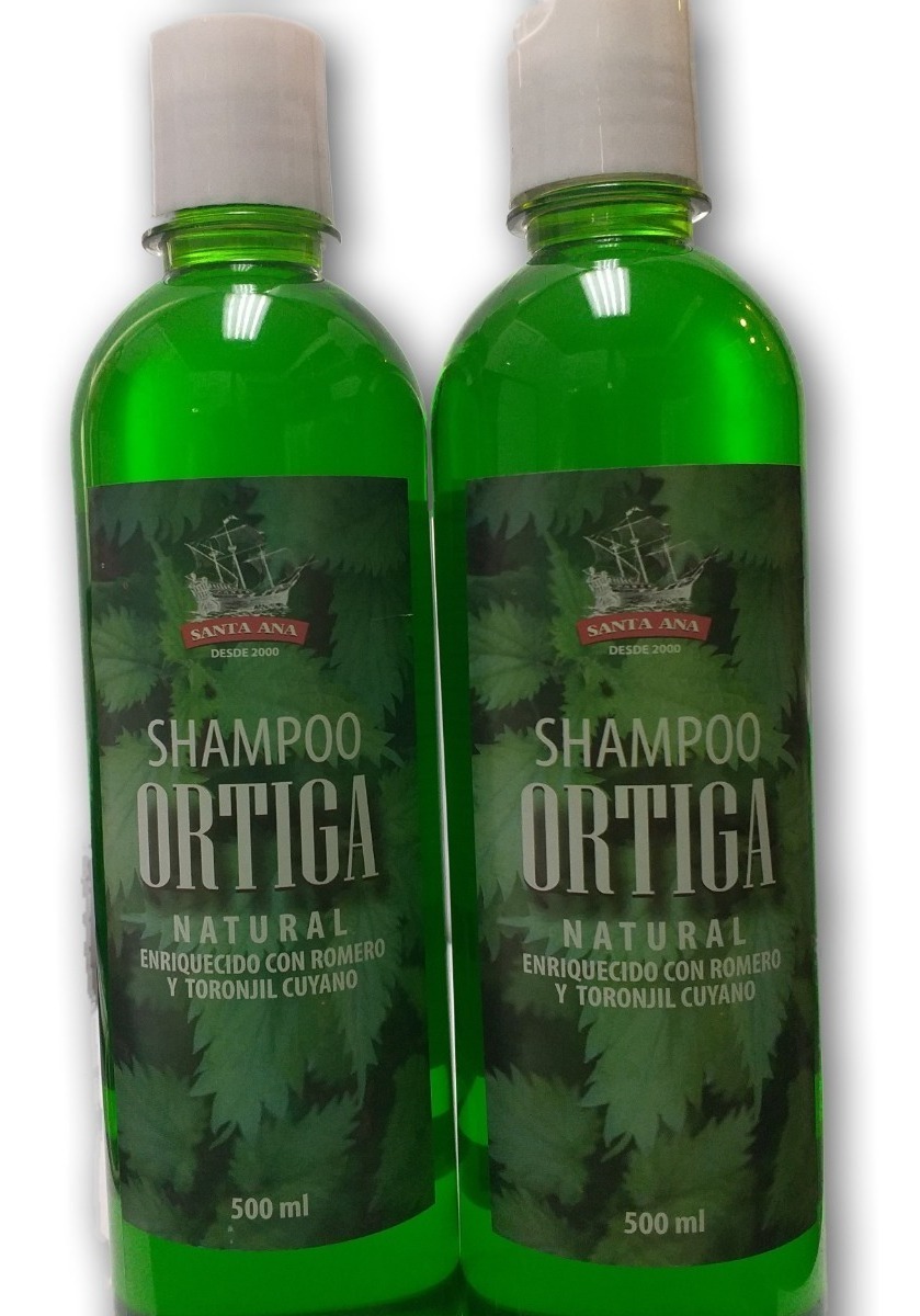 Agua De Ortiga Para El Cabello Pack Ortiga Shampoo (6 Frascos) | Mercado Libre