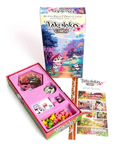 Juego De Mesa: Takenoko Chibis (expansión) - Fractal Juegos
