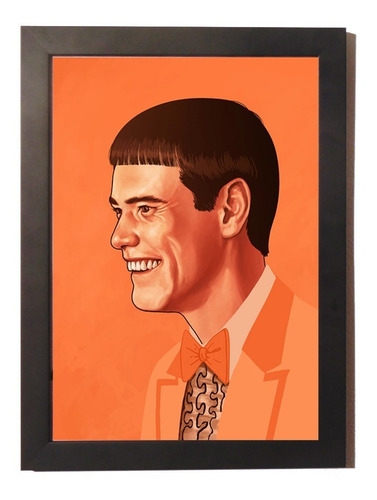 Poster Com Moldura Jim Carrey-lloyd-debi E Loyd