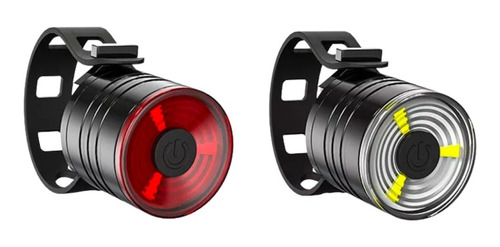 Pack Luces Led Bicicleta  Blanca + Roja Impermeables