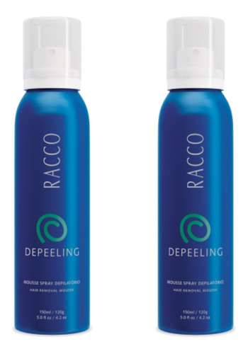 2 Depiling Racco Mercado Livre Mousse Spray Depilatorio