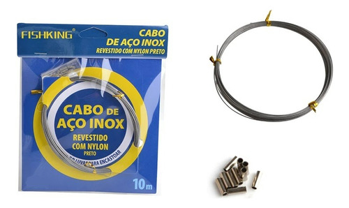 Cable Sedal Acero Inox Flexible Para Pesca Anti Mordedura