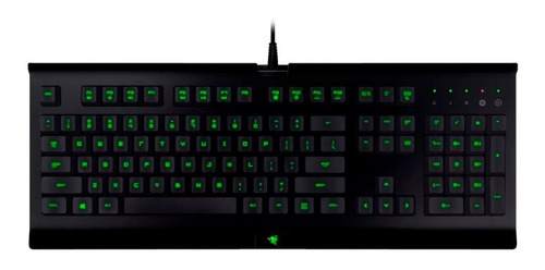 Kit de teclado y mouse gamer Razer Cynosa Lite + Abyssus Lite Español de color negro