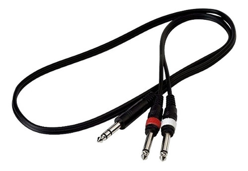 Cable Plug Stereo A 2 Mono 6,5 1.5 Mtrs Warwick Rcl 20922 D4