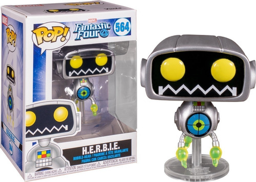 Funko Pop Marvel Los 4 Fantasticos Herbie Robot Original 