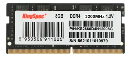 comprar Memoria Ram Kingspec 8gb 3200mhz Ddr4 Sodimm Notebook