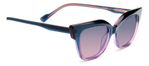 Lentes De Sol Amy Azul York Eyewear Yk2567sc153