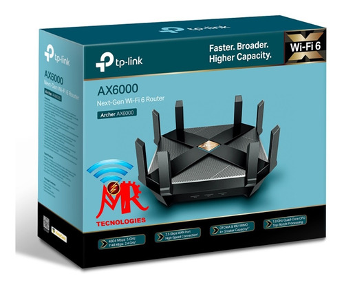 Archer Ax6000 Router Wi-fi Nueva Generación Wi-fi 6