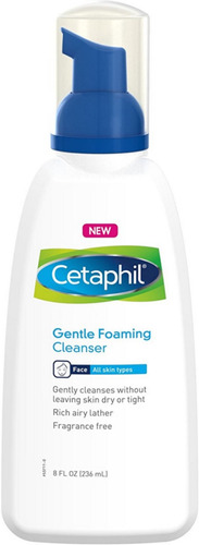 Pack De 4: Espuma De Limpieza Cetaphil Gentle, 8 Oz