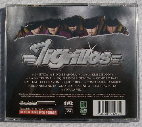 Tigrillos A La Caza Cd Disa 2004 (Usado)