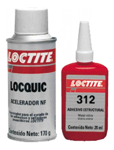 Loctite 312 Adhesivo Estructural C/activador Nf