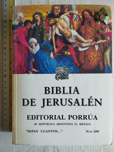 Libro Biblia De Jerusalén Porrúa México V