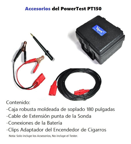 Kit Adaptadores Juego Accesorios Powerscan Pt150 Power Probe