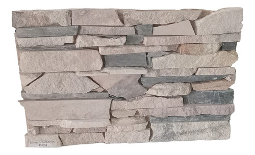 Piedra Natural Murete Combinado Placa 15x60 X M2