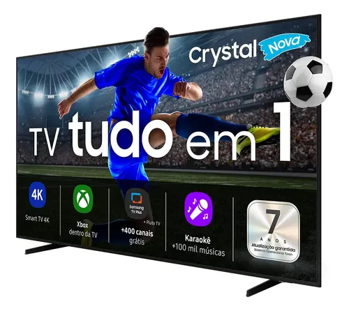 Samsung Smart Tv 55 Crystal Uhd 4k U8600f 2025, Xbox Cloud Gaming Canais Gratuitos Alexa