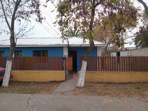 Sólida Casa En Comuna De El Bosque A Metros De Gran Avenida