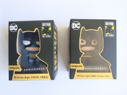 Batman 80 Aniversario Figura Ed Moderna Y Bronse Cinepolis | Meses sin  intereses