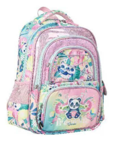 Mochila Espalda Trama Niveles Rainbow 16 - Panda Tr82