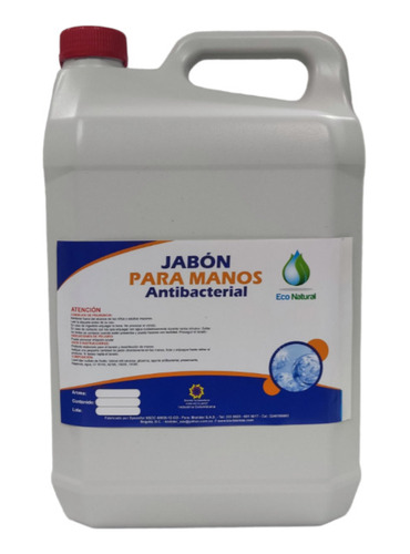 Jabon Antibacterial Liquido 4 Lts - L a $3650