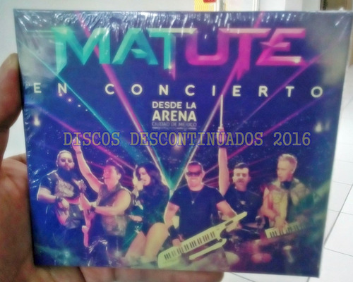 Matute En Concierto Arena Cdmx (2 Cd's + Dvd) 2018 Altafonte